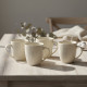 Porcelain Mug Set - 4 Pcs